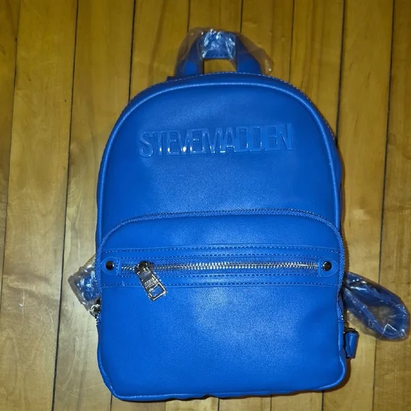 Steve Madden Blue Backpack-New! - Picture 5 of 8